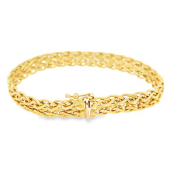 Pre Owned 18ct Fancy Bracelet ZX43